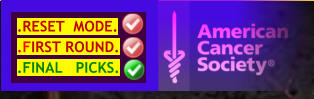.RESET  MODE. .FIRST ROUND. .FINAL   PICKS.