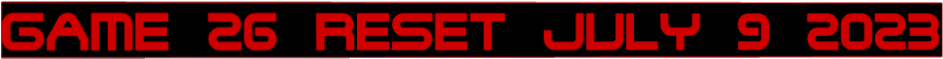 GAME 26 RESET JULY 9 2023