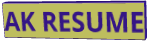 AK RESUME