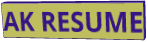 AK RESUME